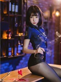 许岚LAN – NO.022 黑丝制服(51)